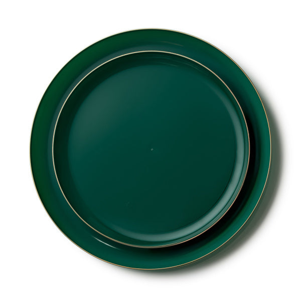 Edge Green Gold Plate